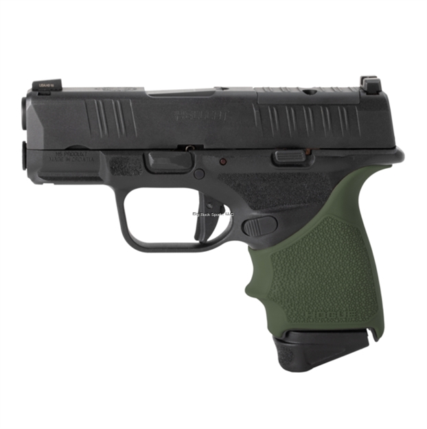 Picture of Hogue Handall, Beavertail Grip Sleeve, Springfield Armory Hellcat,  Green 18311