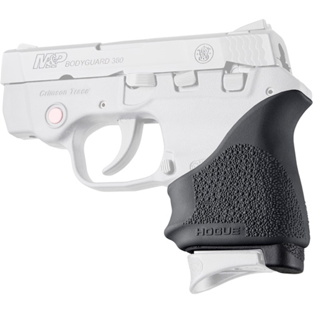 Picture of Hogue Handall Beavertail Grip Sleeve, S&W, Bodyguard 380/Taurus, Tcp And Spectrum, Black 18500 743108185001