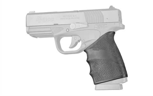 Picture of  Hogue 17110 Handall Tactical Grip Sleeve Textured Black Small Rubber