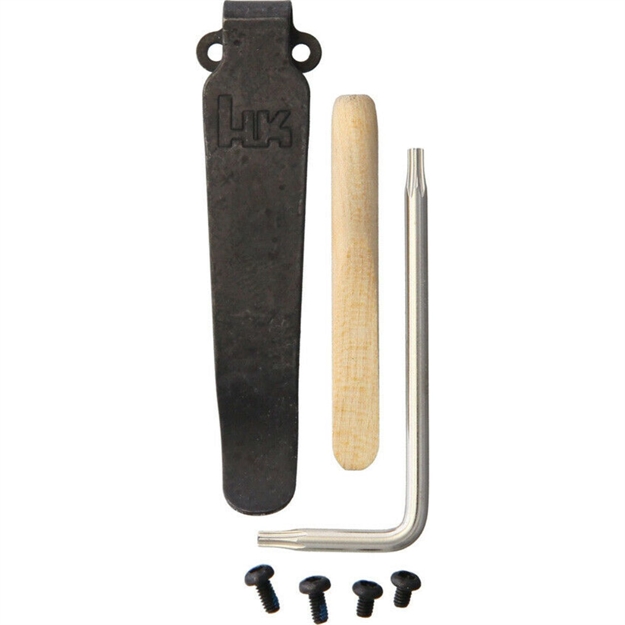 Picture of Hogue HK Exemplar OR Hadron Folder Black Torx Screw Clip Kit