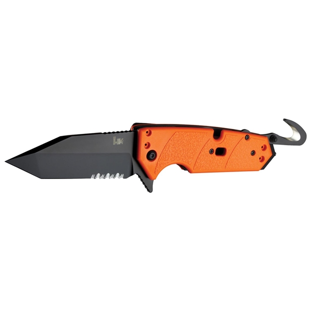 Picture of Hogue HK Karma 3.75In 1St Resp Tanto Blk Partserr G10 Orange
