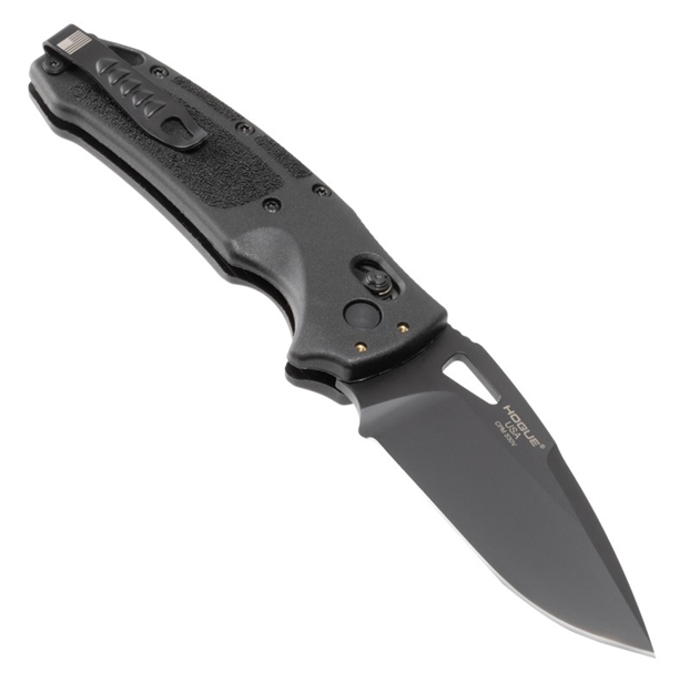 Picture of Hogue Sig K320 Nitron 3.5" Bld Able Lock Fldr Drop Point Blk< 36370