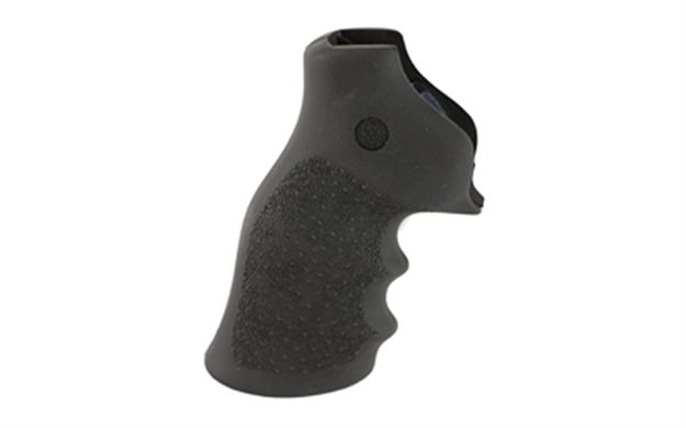Picture of  Hogue 80000 Monogrip Finger Grooves Black Rubber Fits Ruger Gp100/Super Redhawk
