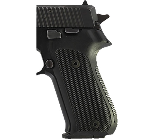 Picture of Hogue P220 American Checker Blk
