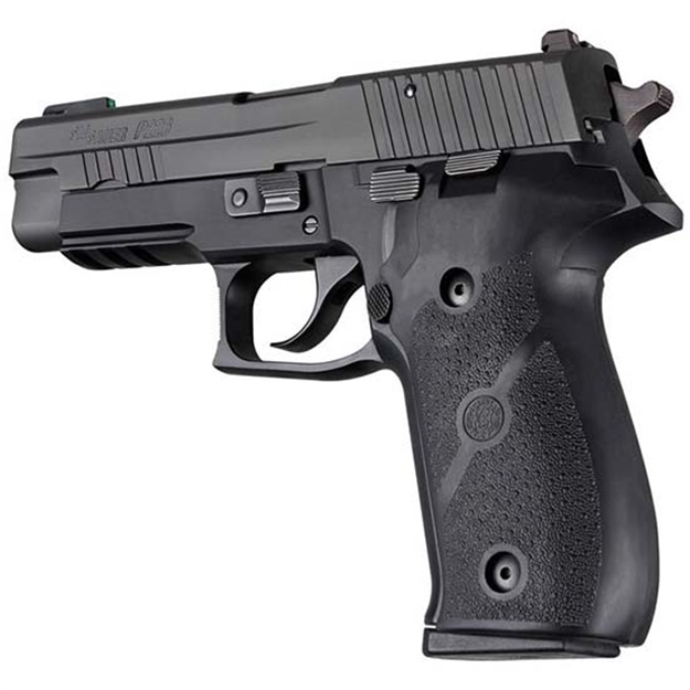 Picture of  Hogue 26010 Grip Panels  Black Rubber For Sig P226 743108260104