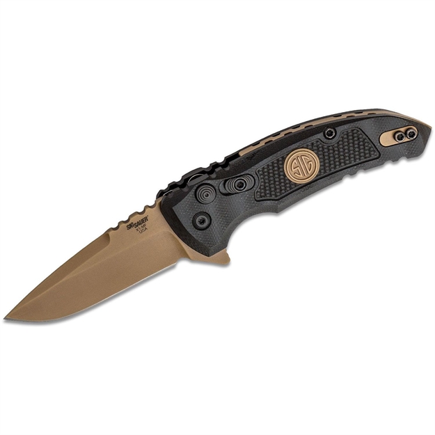 Picture of Hogue Sig Emperor Scorpion 2.75 IN Folder Drop Pt-Black G10