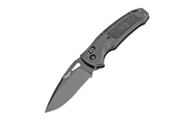Picture of Hogue Sig K320 Nitron 3.5" Bld Able Lock Fldr Drop Point Blk< 36370 743108363706