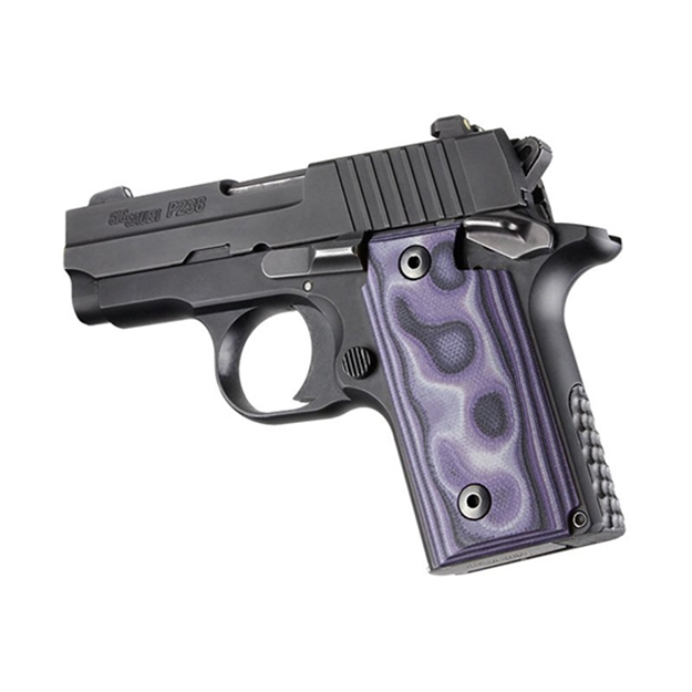 Picture of Hogue Sig Sau P238 Smooth G10 G Mascus Purple Lava