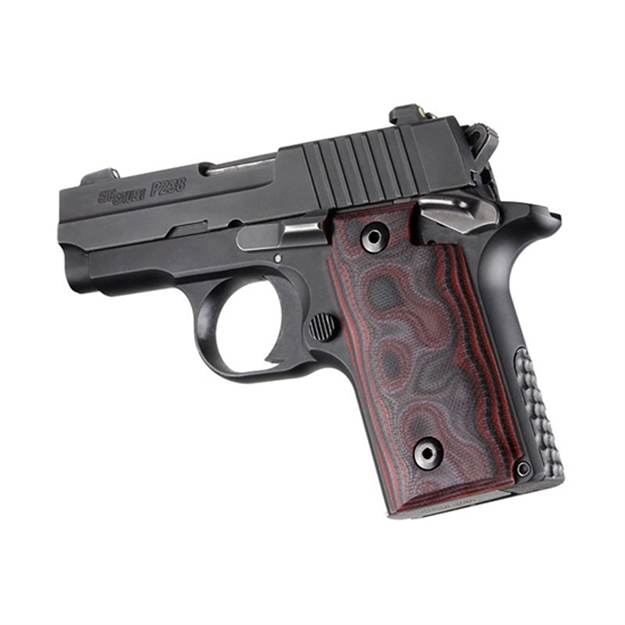 Picture of Hogue Sig Sauer P238 G10 G Mascus Red Lava