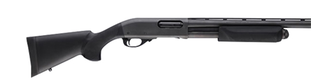 Picture of  Hogue 08732 Overmolded Combo Kit Black Synthetic With Forend & 12" Lop For Remington 870