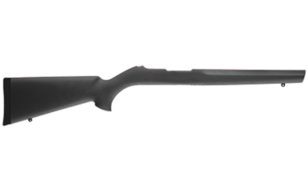 Picture of  Hogue 22000 Overmolded Rifle Stock Aluminum Pillar Bedded Black Synthetic For Ruger 10/22 743108220009