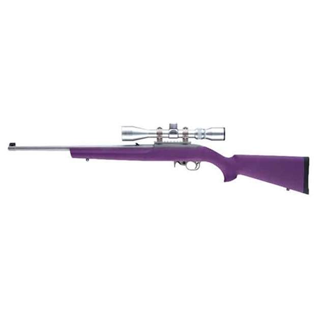 Picture of Hogue Stock Ruger 10/22 Heavy Barrel Purple 22016 743108220160
