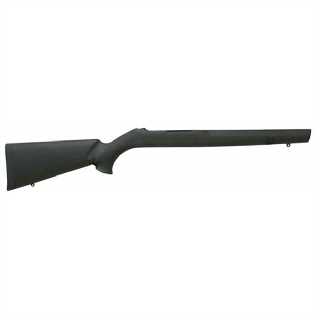 Picture of  Hogue 22000 Overmolded Rifle Stock Aluminum Pillar Bedded Black Synthetic For Ruger 10/22