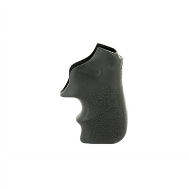 Picture of  Hogue 78020 Tamer  Cushion Black Rubber Grip With Finger Grooves For Ruger Lcr, Lcrx