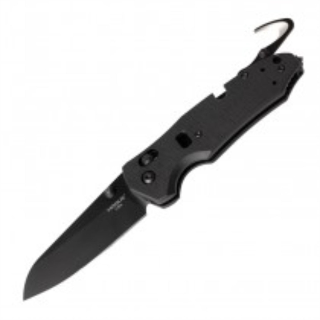 Picture of Hogue Trauma 3.5In 1St Resp Folder Sheepfoot Blk Fin G10 Blk 34779 743108347799