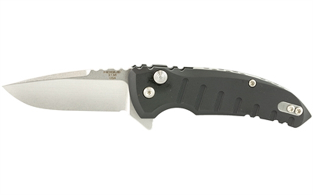 Picture of Hogue X1 Microflip 2.75" Foldr Drop Point Blade Aluminum Blk! 24170
