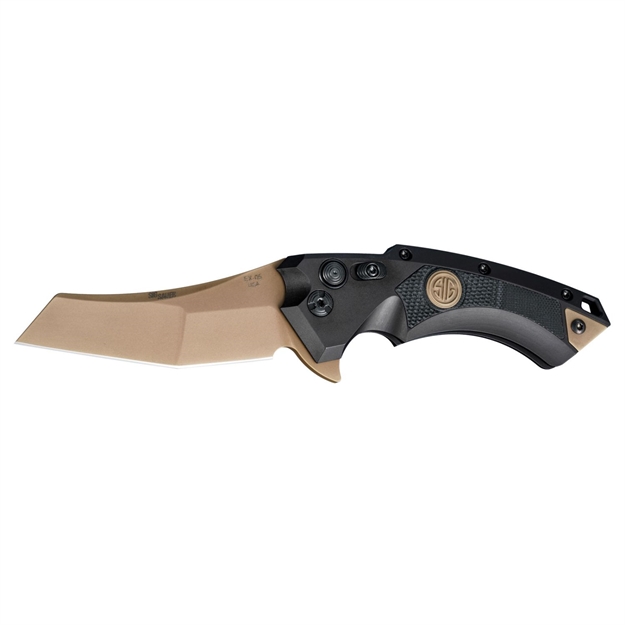 Picture of Hogue X5 3.5In Sig Emp Scorp Fold Wharncliffe Alum Black G10