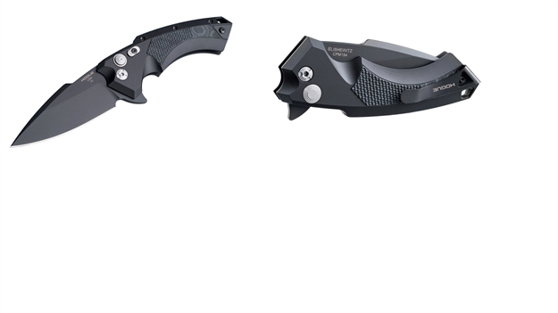 Picture of Hogue X5 4&Quot; Folder Cpm154 Spear Point Blade Black Finish - Black Aluminum Frame G-Mascus Black G10 Insert