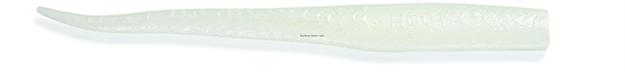 Picture of Hogy Classic Jiggin' Tail, 10", 1 Oz, Bone, 4/Pack