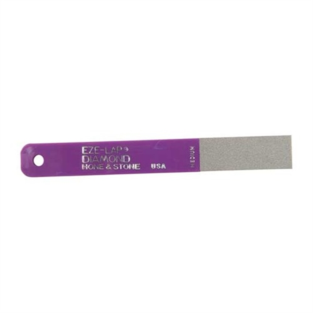Picture of Eze-Lap Medium Diamond Pad 3/4"X2" 6" Purple Handle LM