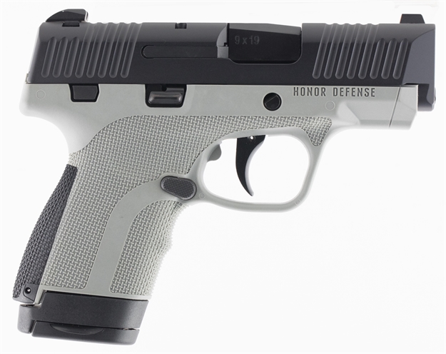 Picture of Honor Defense Sub Compact Pistol 9Mm 3.2" 1-7, 1-8Rd - Gray