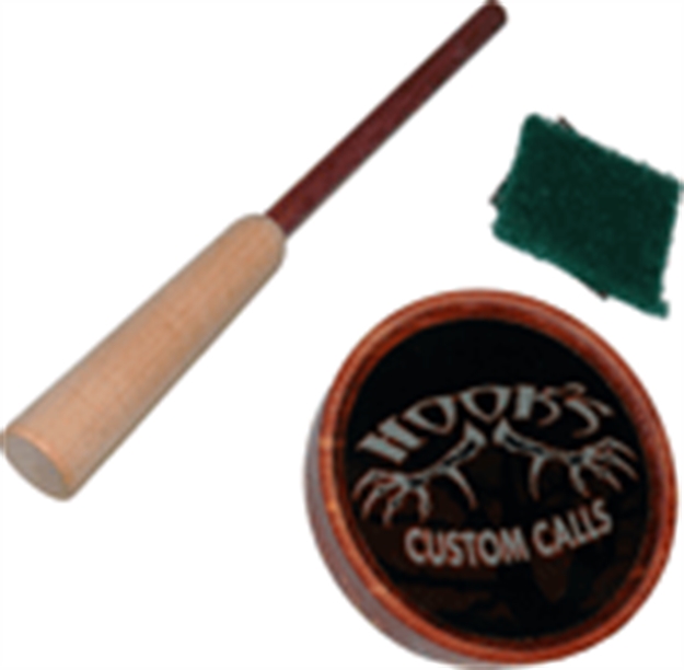 Picture of Hook's Custom Calls Custom Calls Assassin Bronze Glass Cedar Potted Call