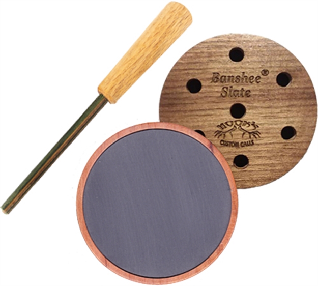 Picture of Hook's Custom Calls Custom Calls Banshee Slate Cherry/Walnut Pot Call