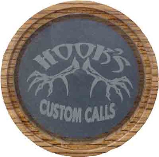 Picture of Hook's Custom Calls Custom Calls Extermintr Zebra Wood Pot/Crystal Glass