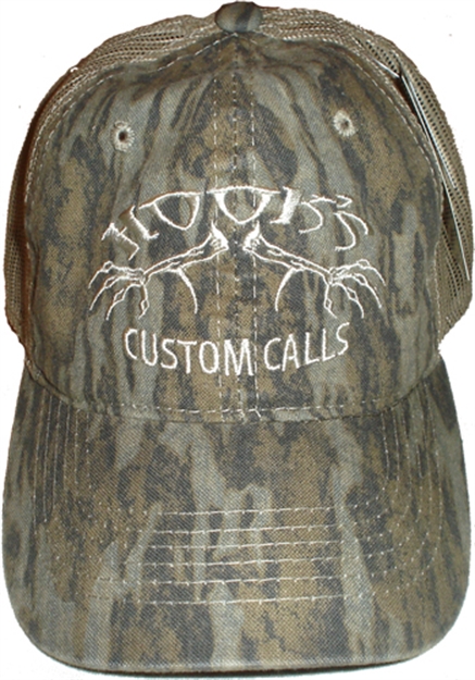 Picture of Hook's Custom Calls Custom Calls Mossy Oak Bottomland Embr Mesh Back Hat