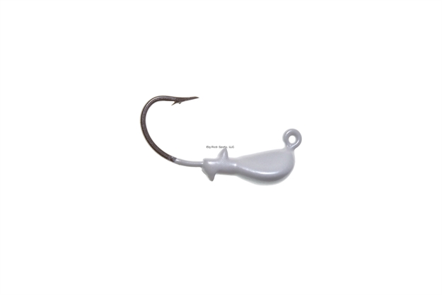 Picture of Hookup Inshore Premium Jighead, 1/4 Oz, Pearl, 5/Pack, 2/0 Vmc Perma Steel Hook