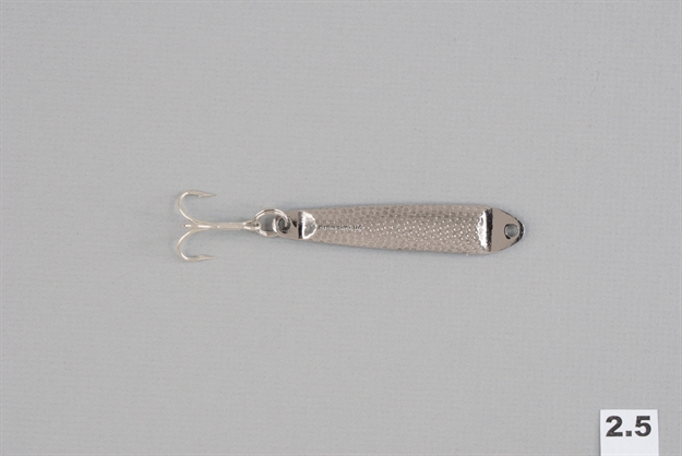 Picture of Hopkins No= Eql Hammered Spoon W/Plain Treble, 3", 3/4 Oz, Stainless Steel