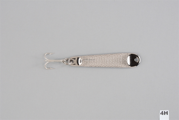 Picture of Hopkins No= Eql Hammered Spoon W/Plain Treble, 4 1/2", 3 Oz, Stainless Steel