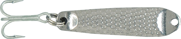 Picture of Hopkins Shorty Hammered Spoon W/Plain Treble, 1 3/4", 1/4 Oz, Stainless Steel