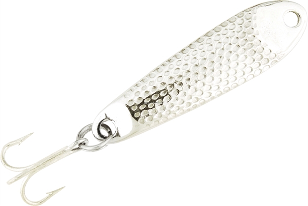 Picture of Hopkins Shorty Hammered Spoon W/Plain Treble, 2 1/2", 3/4 Oz, Stainless Steel