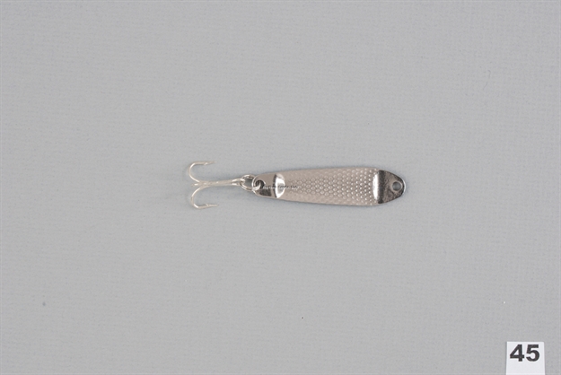 Picture of Hopkins Shorty Hammered Spoon W/Plain Treble, 2 1/4", 1/2 Oz, Stainless Steel