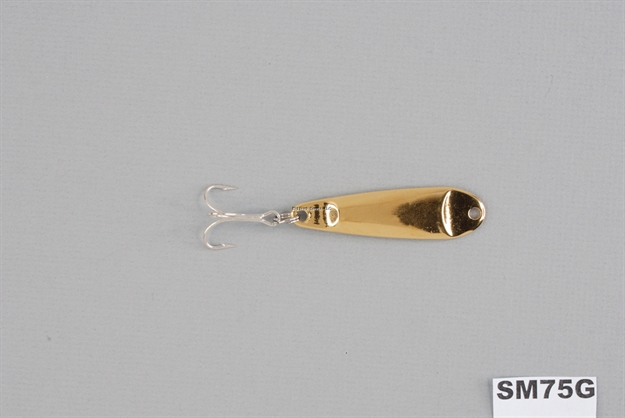 Picture of Hopkins Shorty Smoothie Spoon W/Plain Treble, 2 1/2", 3/4 Oz, Gold Plain