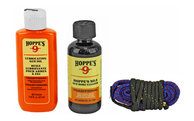 Picture of  Hoppe's 110022 1-2-3 Done Cleaning Kit 5.56Mm / 22 Cal Pistol (Clam Package)