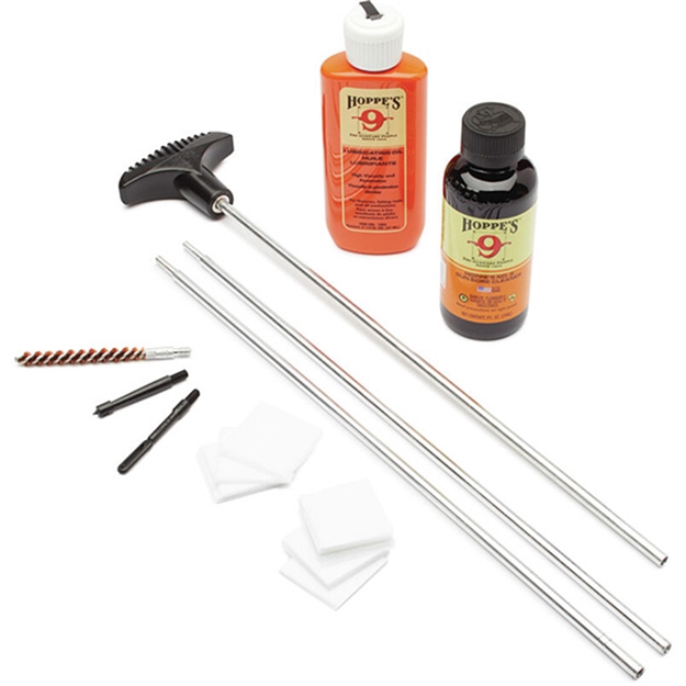 Picture of  Hoppe's Pco45b Pistol Cleaning Kit 44 / 45 Cal (Clam Pack) 026285513547