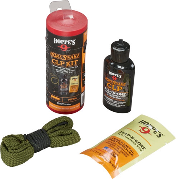 Picture of Hoppe's Boresnake Cleaning Kit Combo W/Clp 9Mm Pistol 210009 026285002645