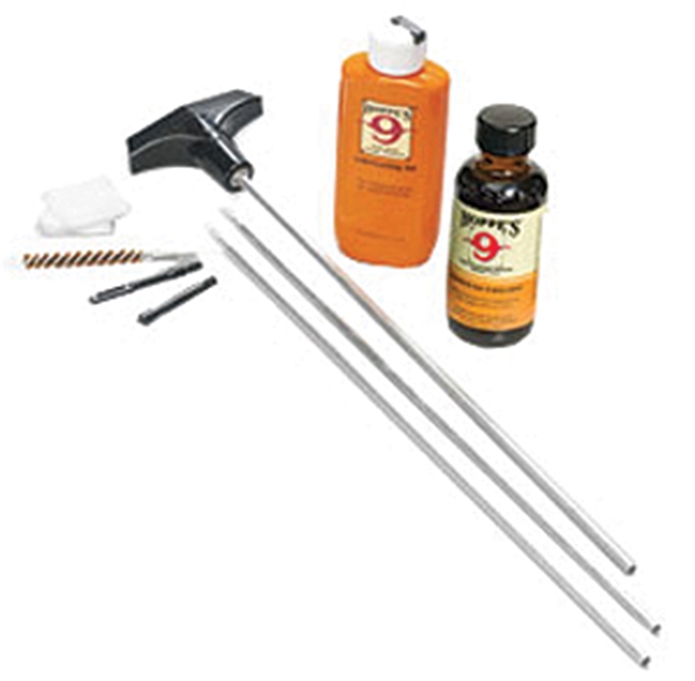 Picture of Hoppes Cleaning Kit .17-.204 Caliber, W/ 3 Piece Steel Rod, Clam D17B 026285512380