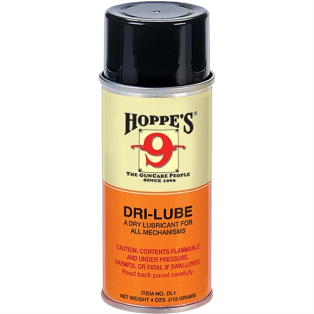 Picture of Hoppes No. 9 Dri-Lube Lubricant, 4 OZ Aerosol Not Cal Approved DL1 026285511444