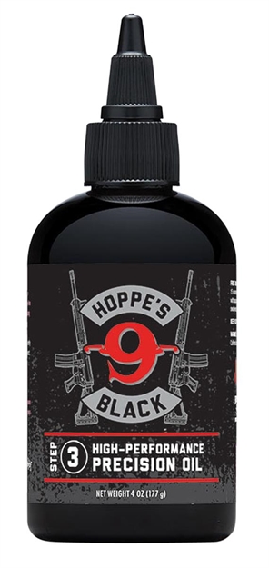 Picture of  Hoppe's Hbl4 Black Precision Oil Lubricates Prevents Rust & Corrosion  4 Oz. Squeeze Bottle