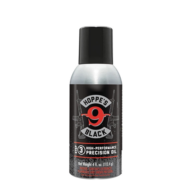 Picture of  Hoppe's Hbl4a Black Precision Oil Lubricates And Protects Against Corrosion 4 Oz. Aerosol Can With Extension Tube 026285000733
