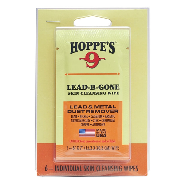 Picture of Hoppes Hoppes Lead BE Gone Wipe, White, 6 PC LBG6