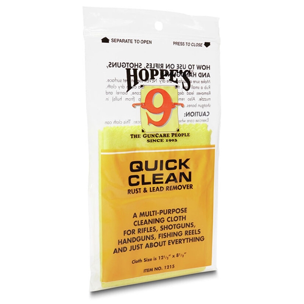 Picture of Hoppes No. 9 Quick Clean Rust And Lead Remover Cloth, Poly Bag 1215 026285510607