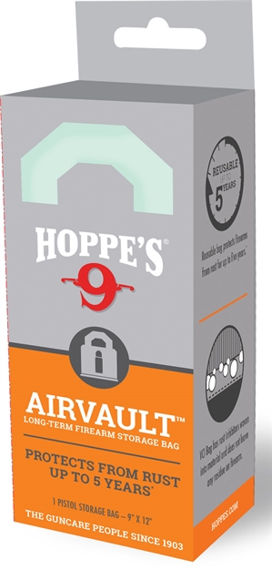 Picture of Hoppes Airvault, Vci Bag, Corrosion Inhibitor, 9X12 , Blue, Pistol Long-Term Storage, Box HVCIS
