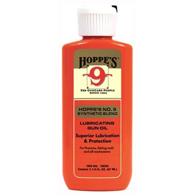 Picture of  Hoppe's 1003 No. 9 Lubricating Oil 2.25 Oz. Bottle 10 Per Pack 026285510423