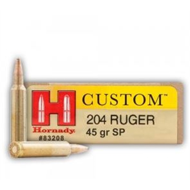 Picture of Hornady Varm Exp 204Rug 45Gr SP 20Bx