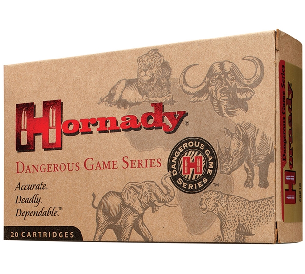 Picture of Hornady Dangerous Game Rifle Ammo 416 Rem, Dgx, 400 Grains, 2400 Fps, 20, Boxed