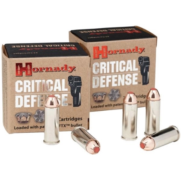 Picture of Hornady 90700 Critical Defense  44 S&W Spl 165 GR Hornady Flex Tip Expanding 20 Per Box/ 10 CS 090255907001